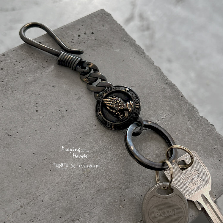 DAYSART キーホルダー メンズ カラビナ キーフック おしゃれ ベルト