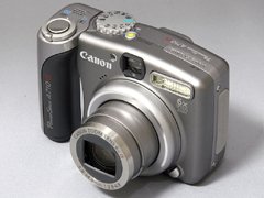 新製品レビュー】キヤノン PowerShot A710 IS