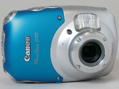 キヤノン初の防水・耐寒・耐衝撃デジカメ「PowerShot D10」
