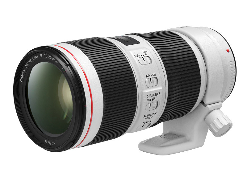 キヤノン、Lレンズの小型望遠ズーム「EF70-200mm F4L IS II USM