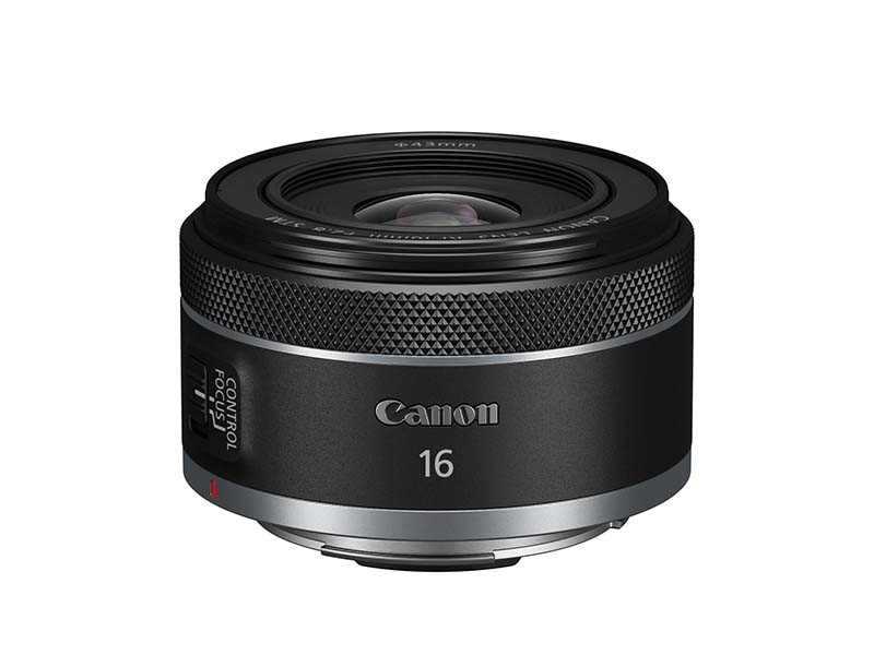 キヤノン、約4万円の超広角レンズ「RF16mm F2.8 STM」。“RF50mm F1.8