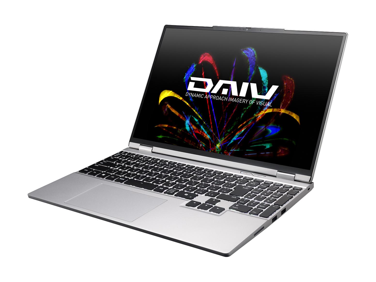 Ryzen AI 7 350搭載のクリエイター向け15.3型ノートPC「DAIV S5