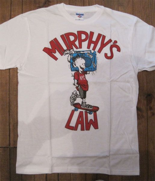 MURPHY'S LAW Tシャツ ラジカセ | 45REVOLUTION
