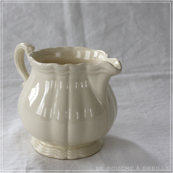 オールドバカラ アンティーク DE BOUCHE A OREILLE / pot a lait