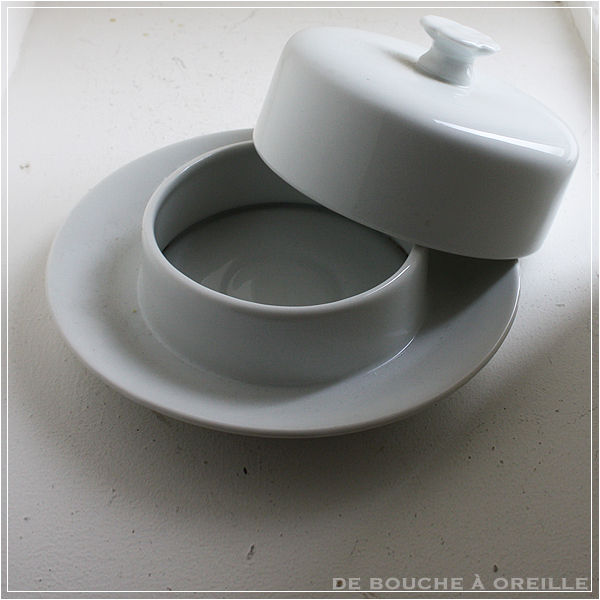 オールドバカラ アンティーク DE BOUCHE A OREILLE / beurrier en