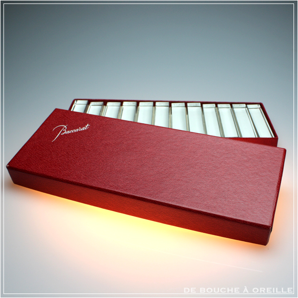 オールドバカラ アンティーク DE BOUCHE A OREILLE / PORTE COUTEAUX