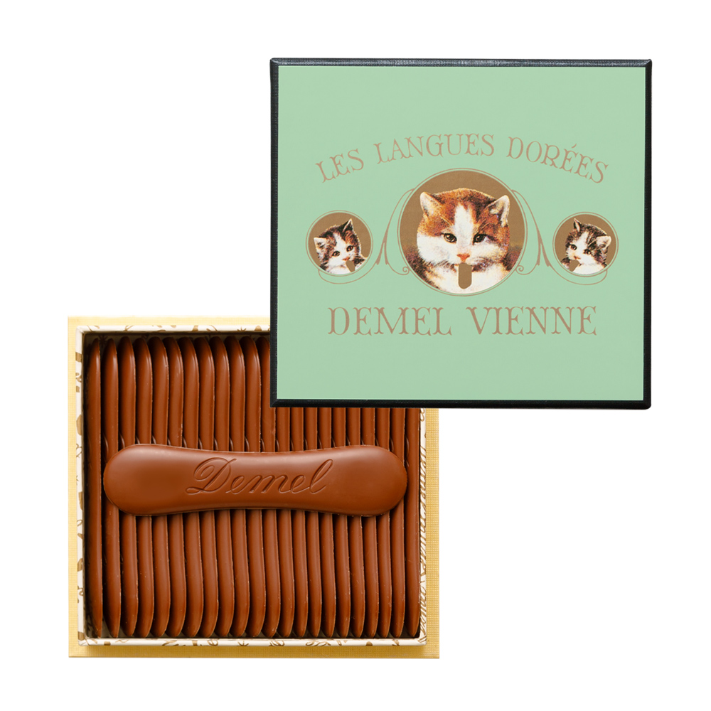 ソリッドチョコ猫ラベル スウィート | デメル・ジャパン株式会社