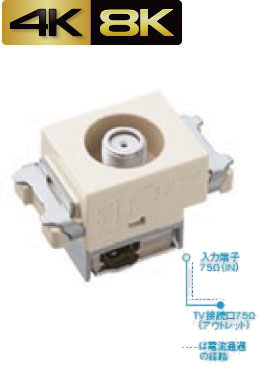 電材 BLUEWOOD / パナソニック WCS3013 新4K8K衛星放送対応 埋込ホーム