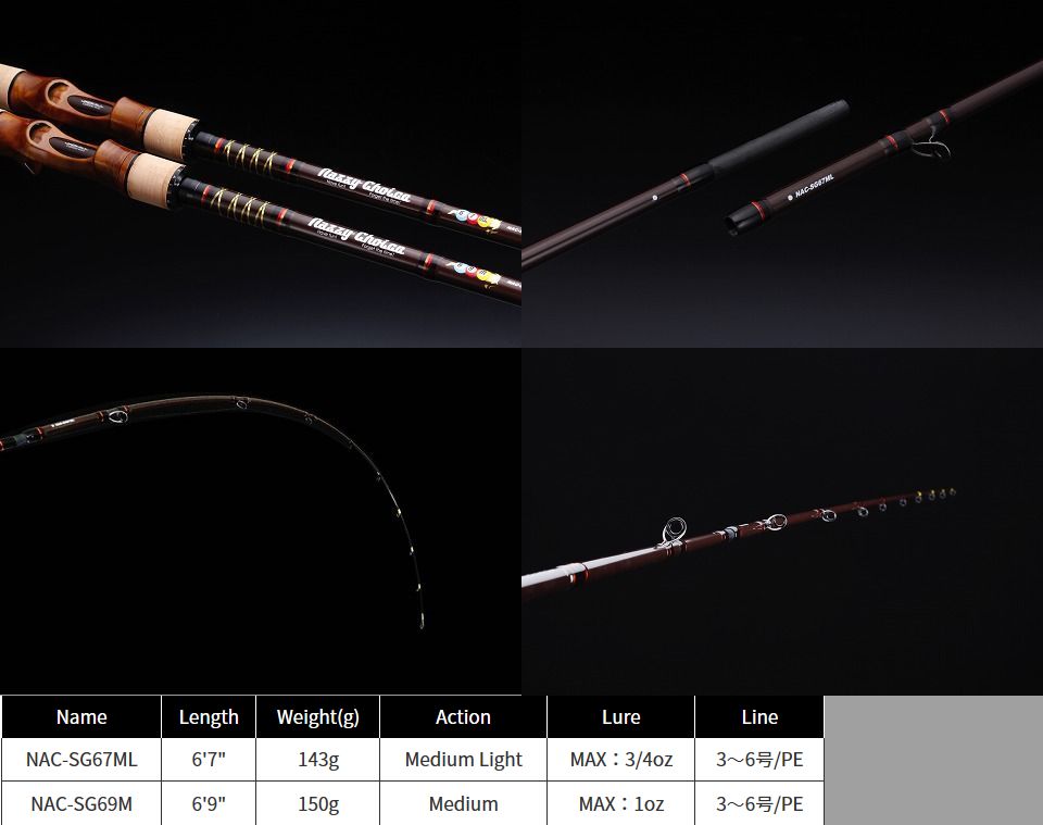 ジャッカル Nazzy ChoiceSG（ナジーチョイスSG） 商品詳細｜でんでん