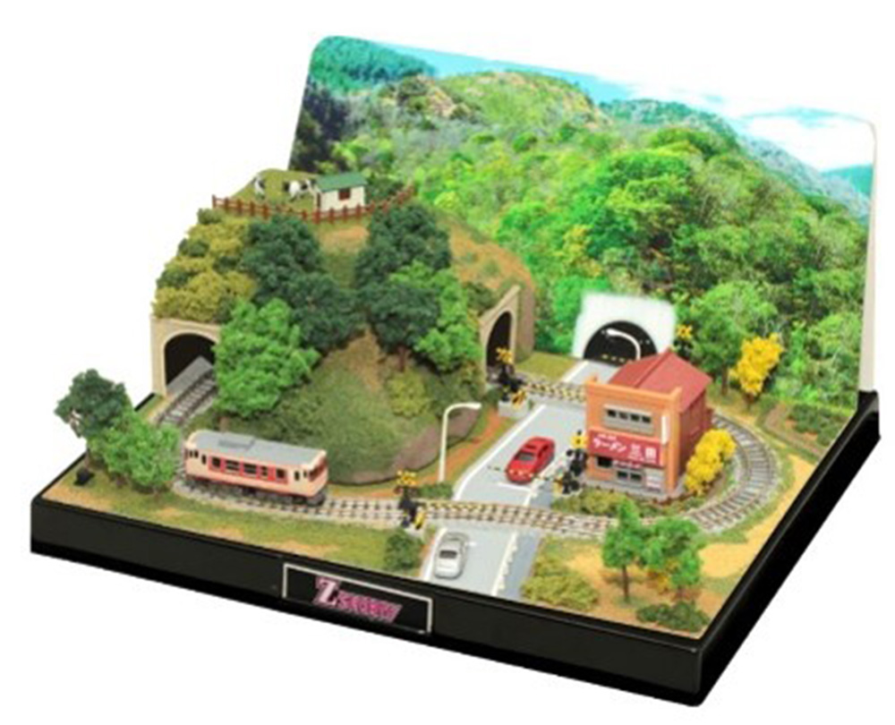 ロクハン Zショーティ ミニレイアウト＆専用情景セット〈峠