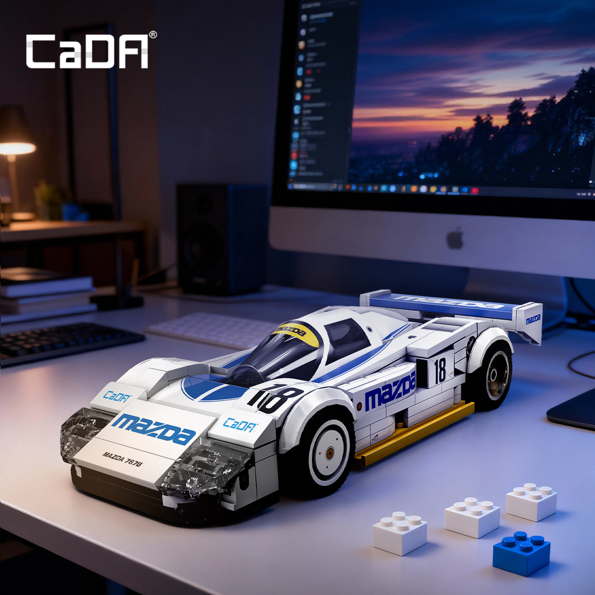 CaDA 1:24 MAZDA 787B (#18) 1991 C55029W – Doublee_CaDA