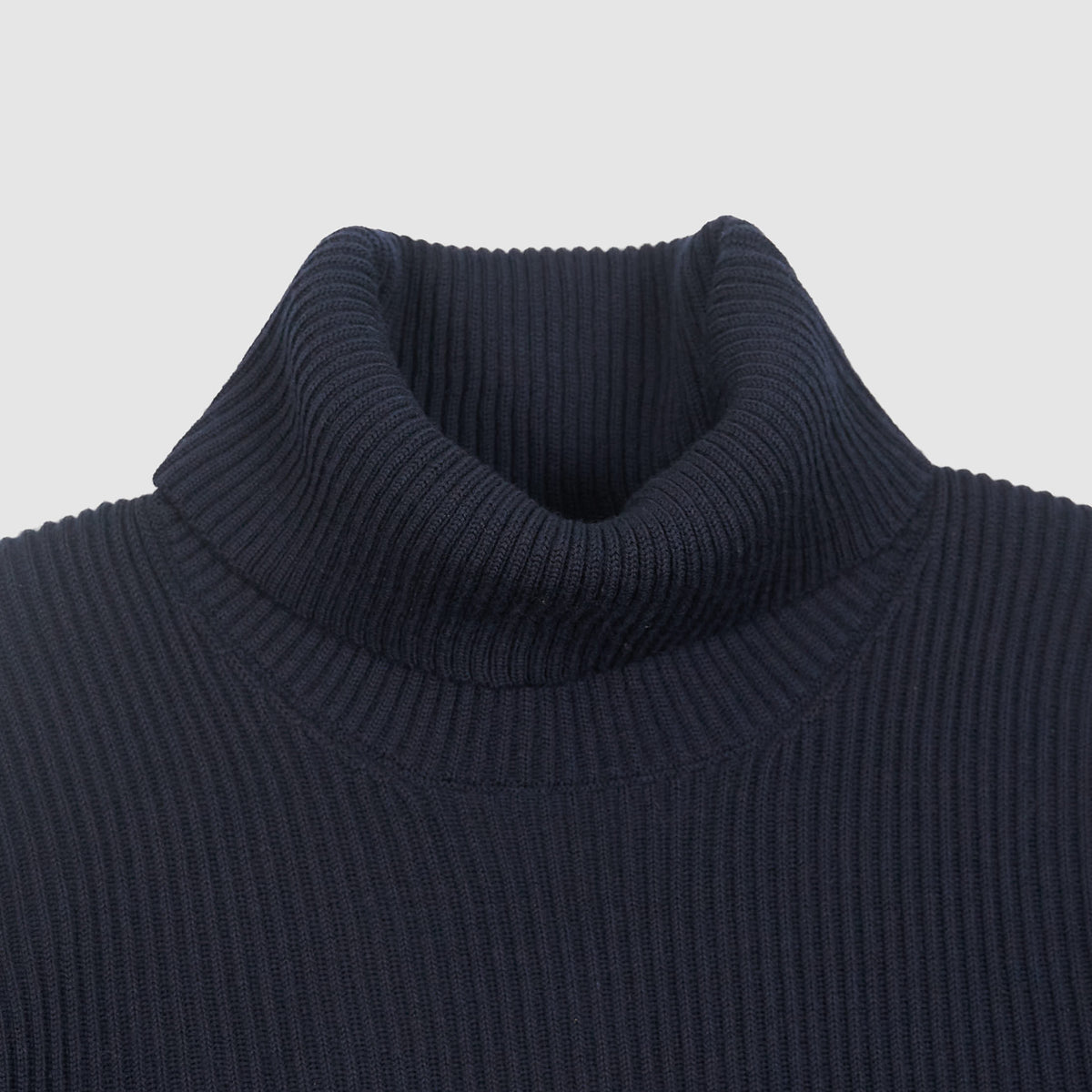 Stone Island Roll Neck Rib Knit Pullover - DeeCee style
