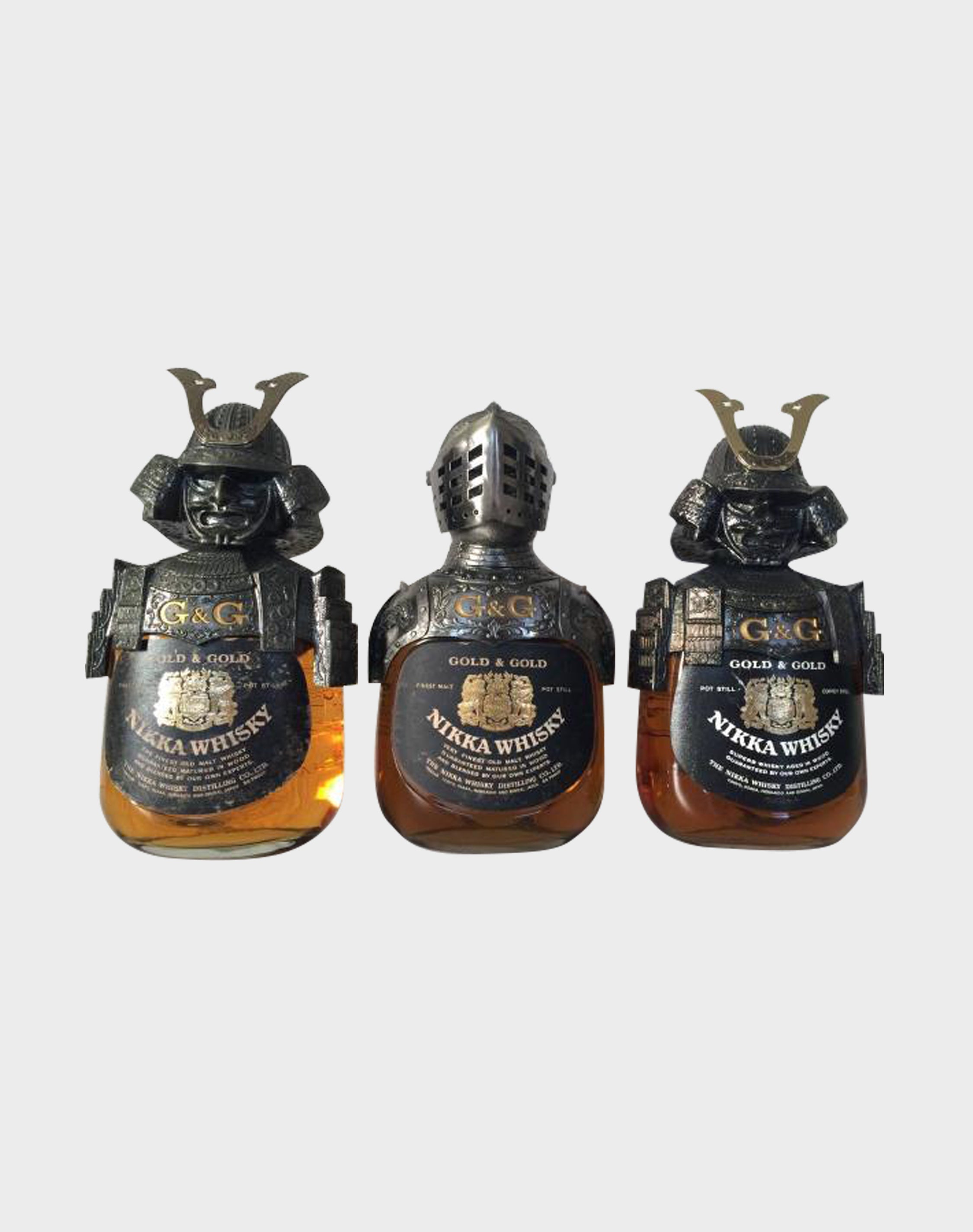 Nikka G & G Armor Knight Samurai Asuhara Onsen Set | dekantā