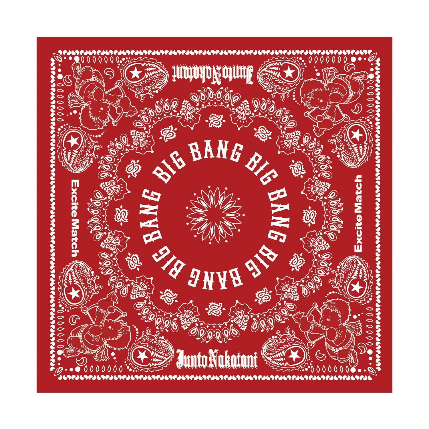 中谷潤人×ExciteMatch】BIG BANG JUNTO NAKATANI バンダナ | WOWOW百貨店