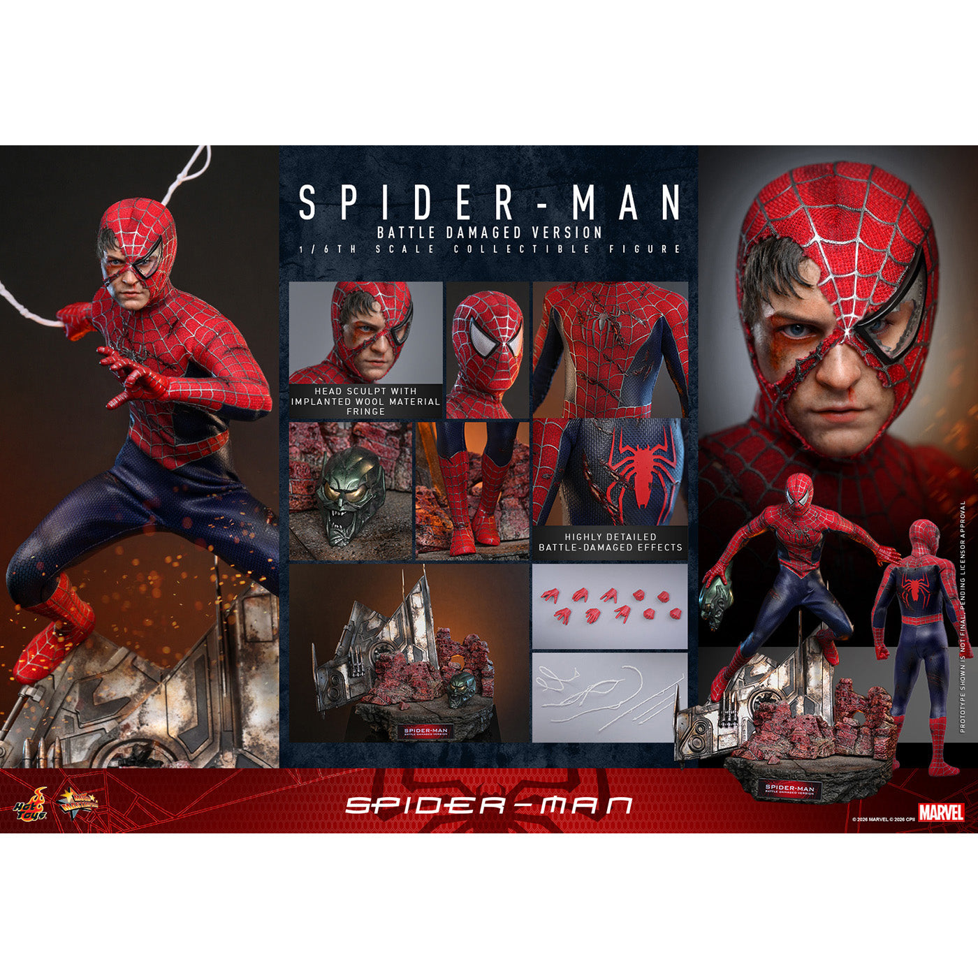 ムービー・マスターピース】『スパイダーマン』1/6スケールフィギュア