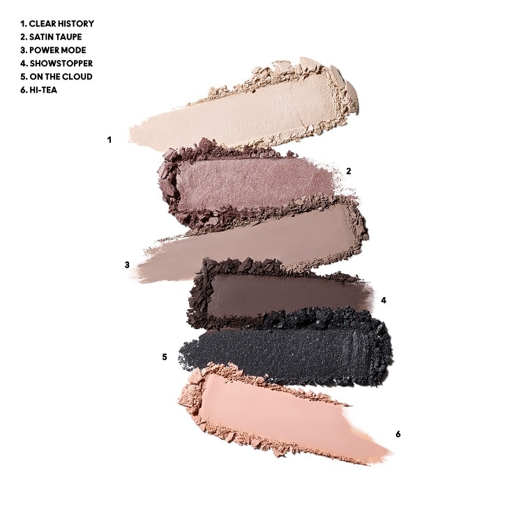 コネクト イン カラー アイシャドウ パレット x 6： インクリプ