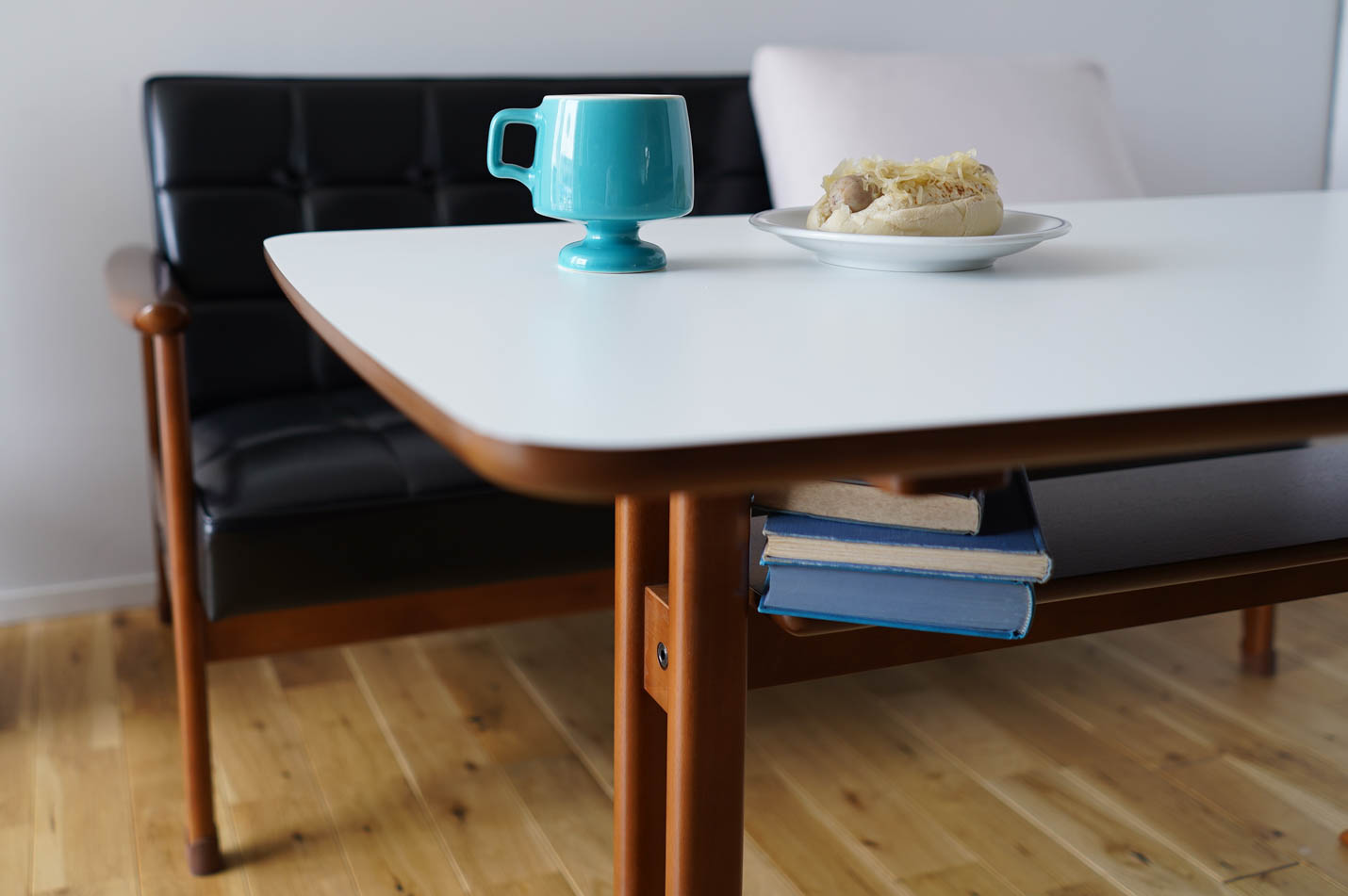 カリモク60+ カフェテーブル1200［T36420HW］ - カリモク60正規取扱店