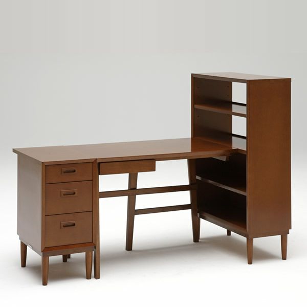 カリモク60+ デスク／カリモク60+ シェルフ／カリモク60+ チェストの3