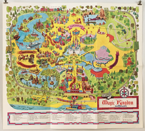 古書古本 dessin： A Guide to the Magic Kingdom of Walt Disney