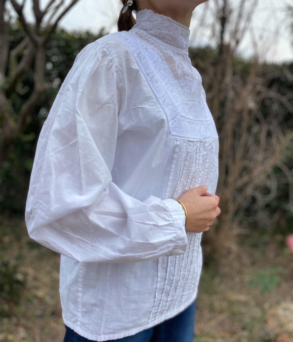 Victorianhighneckblouse