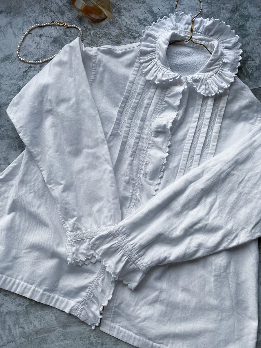 フレンチアンティークブラウス