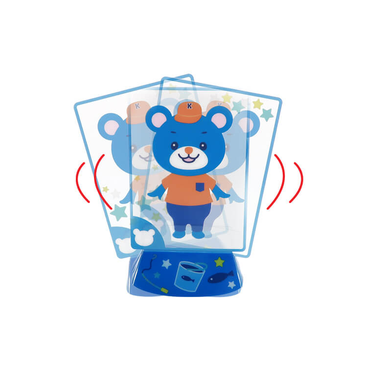 ゆらゆらクリアトレカ(586-03) | 販促・ノベルティなら大同至高株式会社