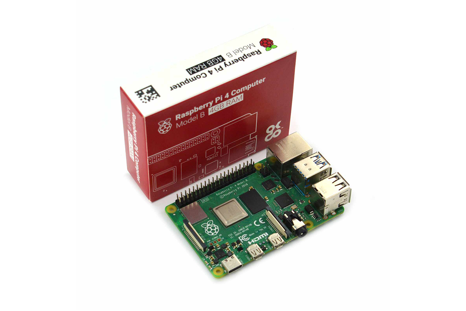 Raspberry Pi 4 Model B - 4GB (OKDO Version) - DFRobot