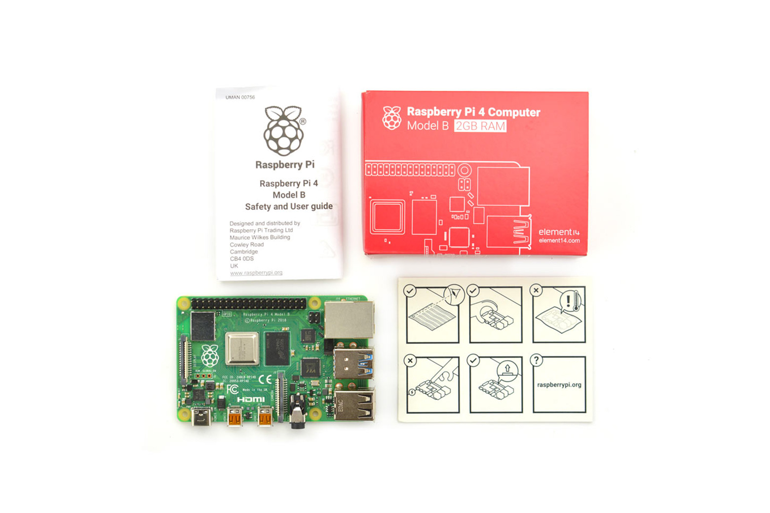 Raspberry Pi 4 Model B - 2GB - DFRobot