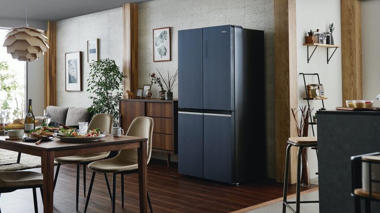 ハイアールが容量166ℓのジャイアントフリーザーを搭載した4枚ドアフル