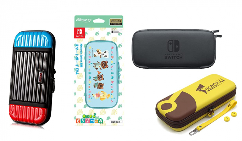 Nintendo Switchの持ち運びに便利なスイッチ専用ケースのおすすめ13選