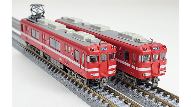 名古屋鉄道6000系(白帯復刻・6011編成)2両セット｜製品をさがす｜ジオコレ