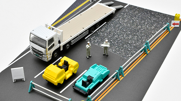 道路工事現場 トラックセットA｜製品をさがす｜ジオコレ