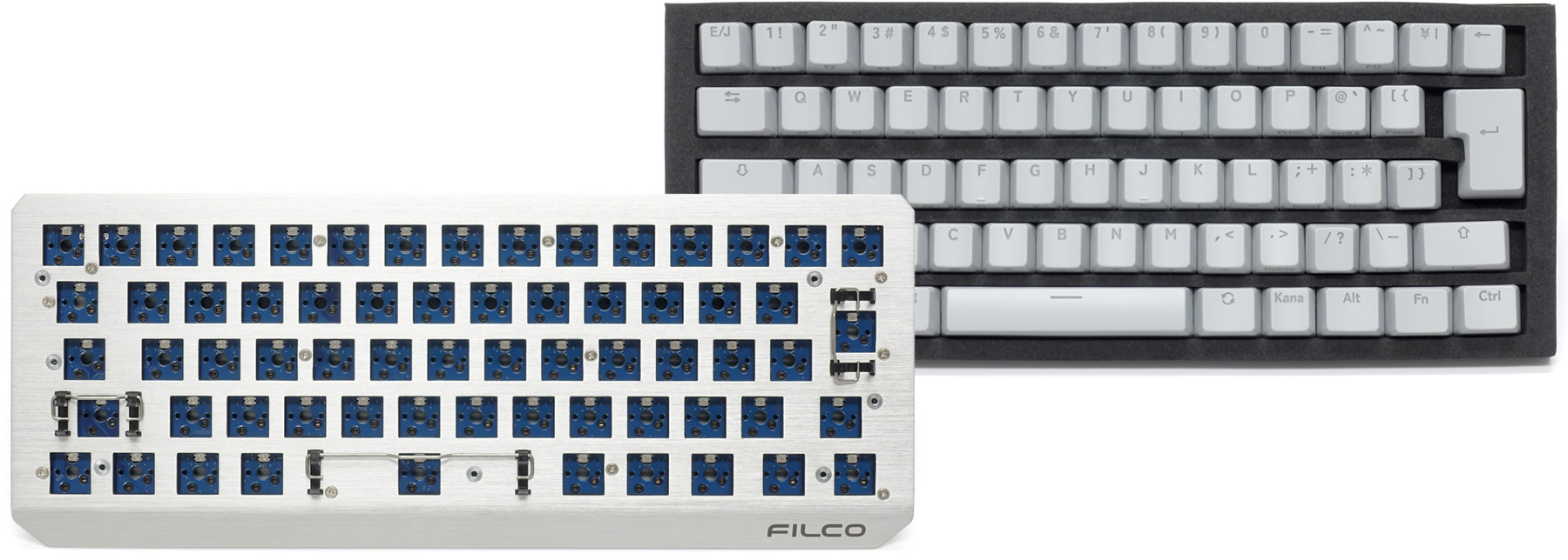 FILCOキーボード工房 | キャンディーカラー塗装 Candy Limeモデル