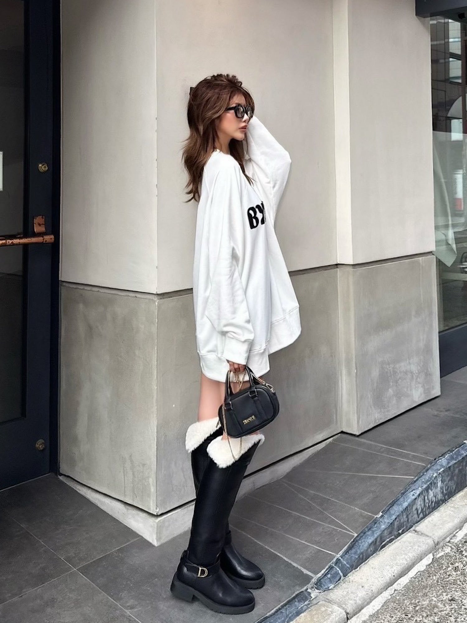 Gold chain logo mini bag | DIANTÉ (ディアンテ)公式通販サイト