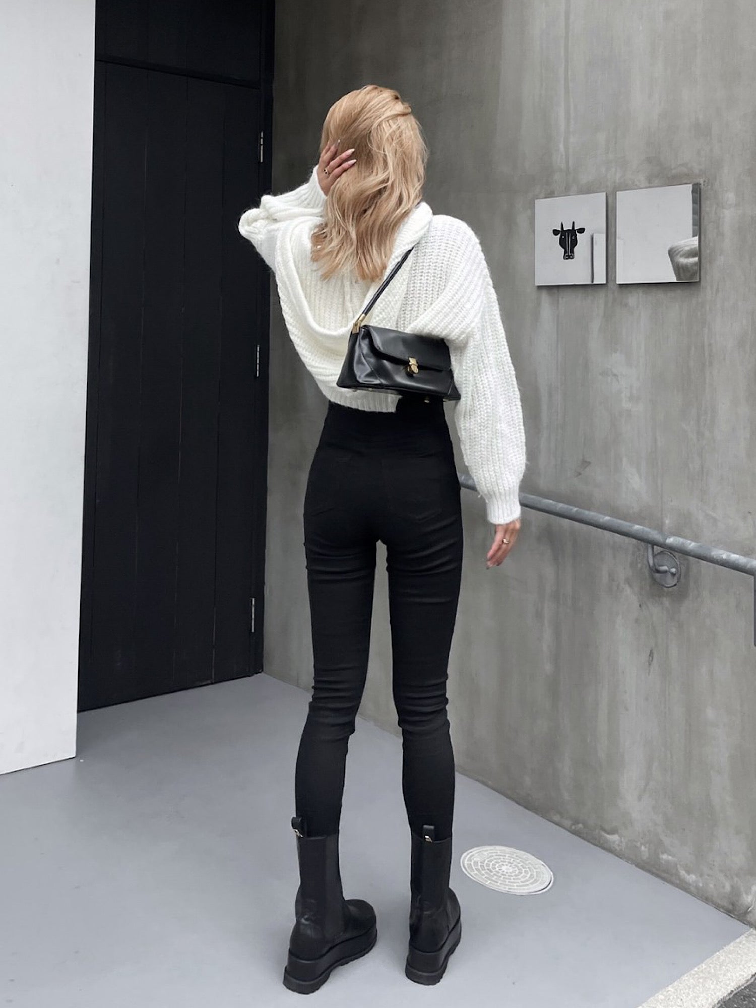 Accent logo side gore boots | DIANTÉ (ディアンテ)公式通販サイト