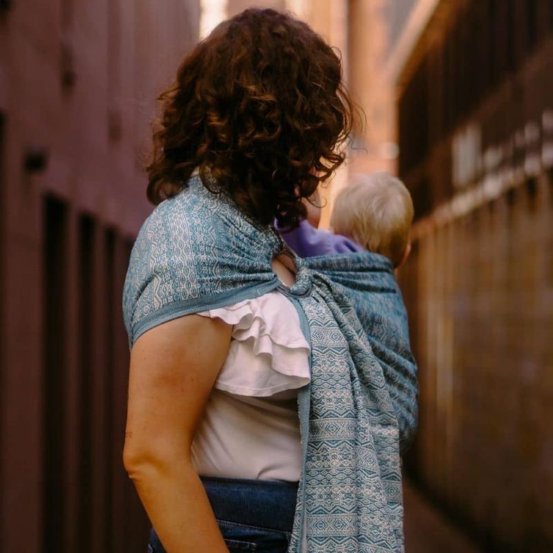 新生児から成長に合わせて使えるスリング｜ディディモス アダ・ペトロール