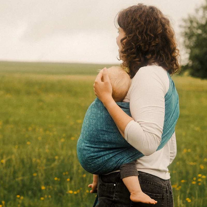 ヘンプ混 ミスティック ペトロール ｜ディディモス リングスリング