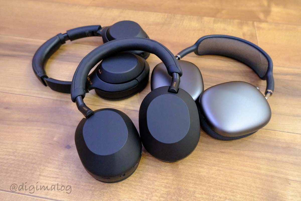 レビュー】WH-1000XM5発売！XM4やAirPodsMaxと比較｜音質は