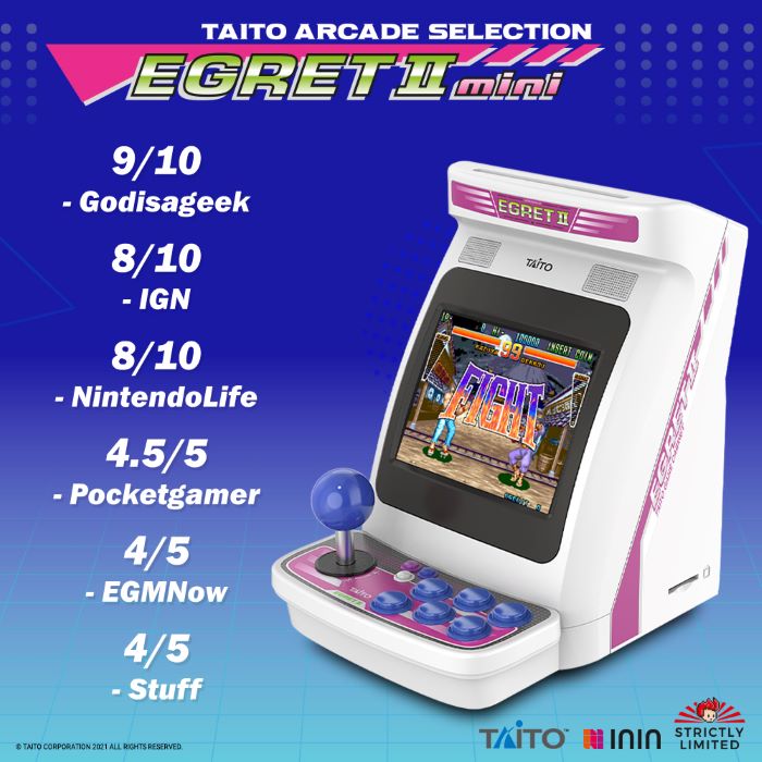 Taito EGRET II Mini becomes available - digitalchumps
