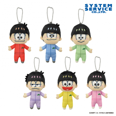 おそ松さん』の限定プライズ 6つ子のぬいぐるみ・マスコットが3月25