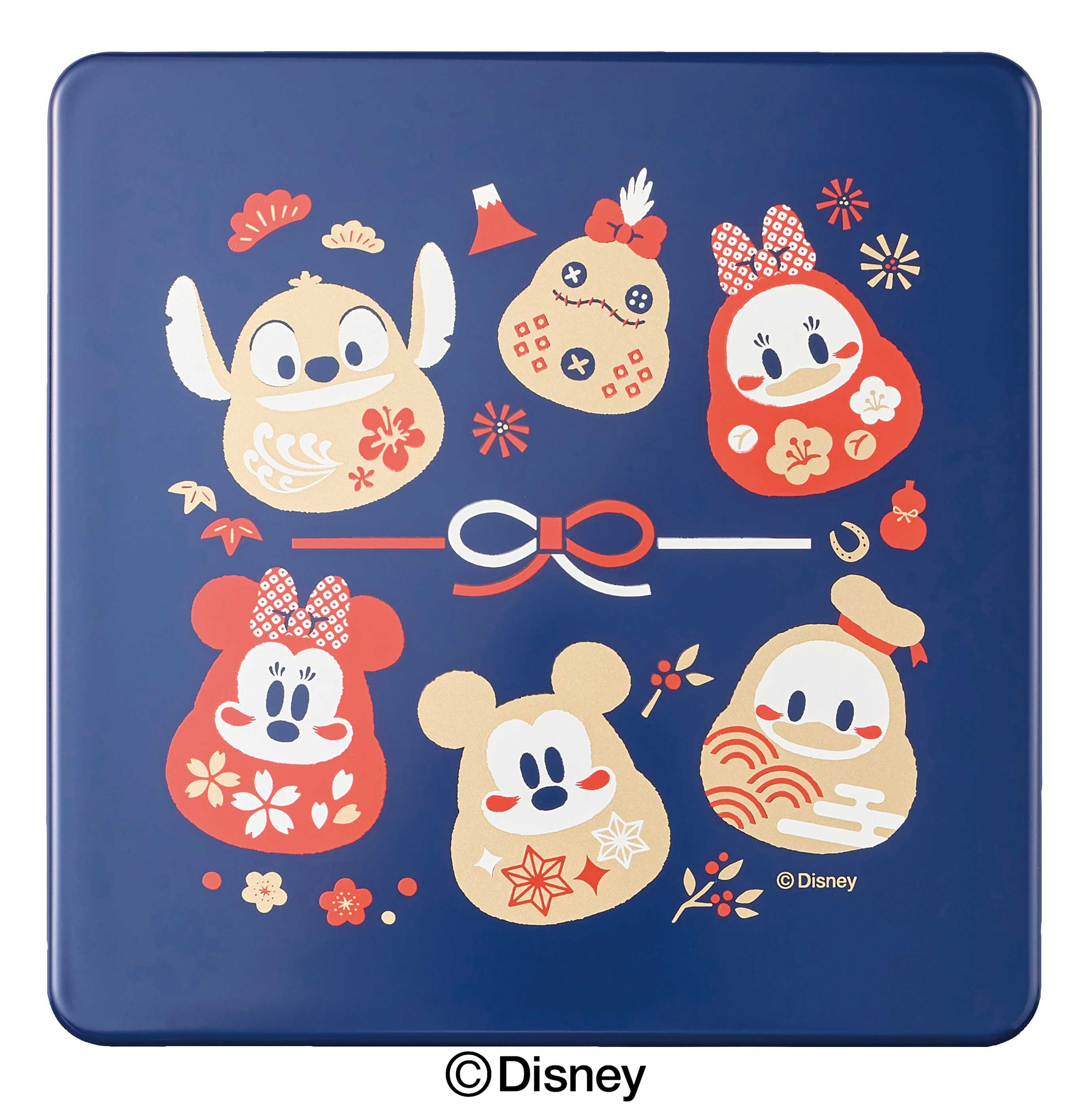 だるま姿のキャラクターがかわいい紀文限定デザインのお重箱「おせち