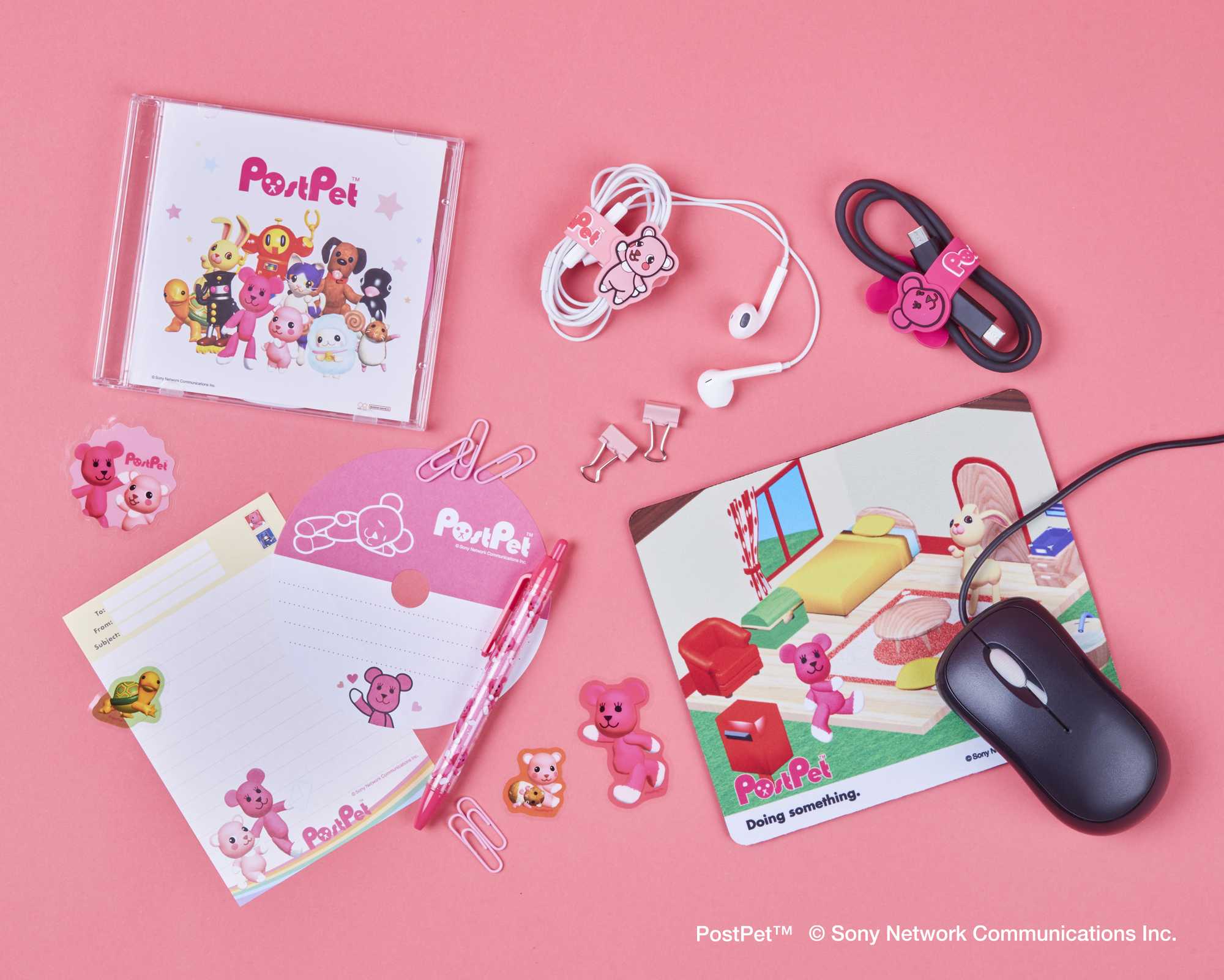 平成に一世を風靡したあの“ピンクのクマ”が帰ってくる！ 『PostPet