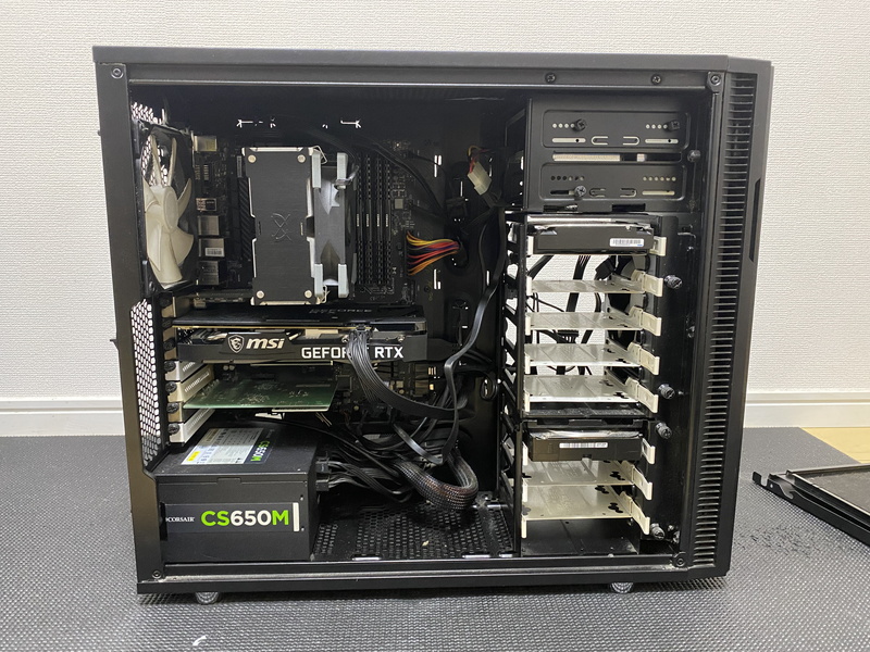 ゲーミングPCを自作してみた【Core i5 11400／GeForce RTX 3060 Ti