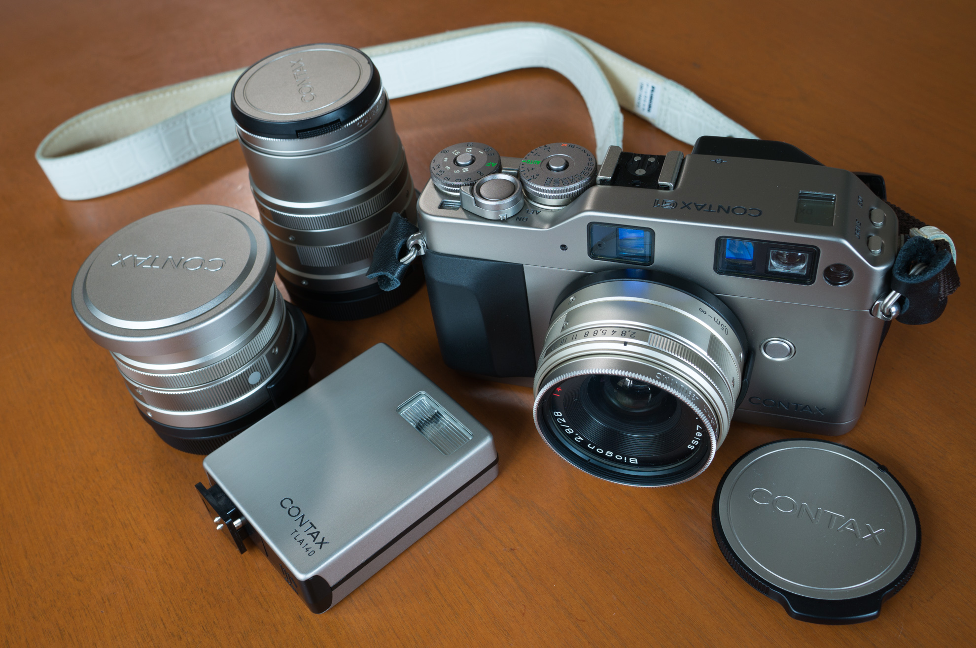 CONTAX TLA140 （G1/G2専用ストロボ） | デジタル試しうち