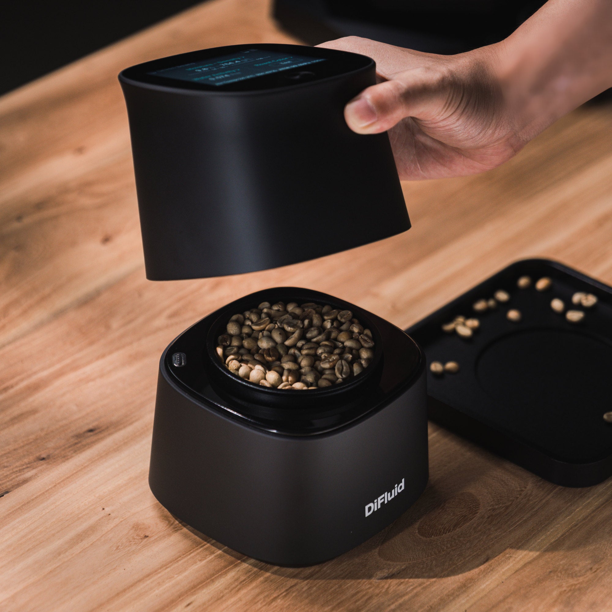 DiFluid Omix Plus - Coffee Moisture, Water Activity, Density, Structur