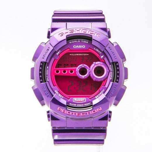 Casio G-Shock Big Case Digital Crazy Colors Purple Barney Watch
