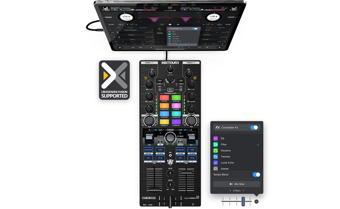 Reloop / Mixtour Pro ｜ SMITHS Digital Musical Instruments