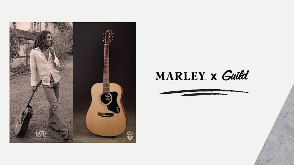 Guild 「ボブ・マーリー」愛用モデルのアコギが特別デザインで復活