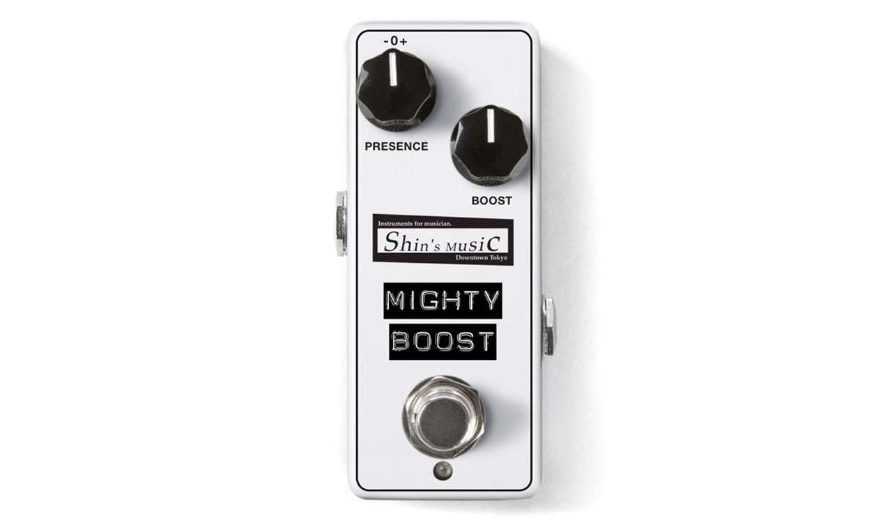 Shin's初のマスプロモデル「MIGHTY BOOST」が発売！ - Discover