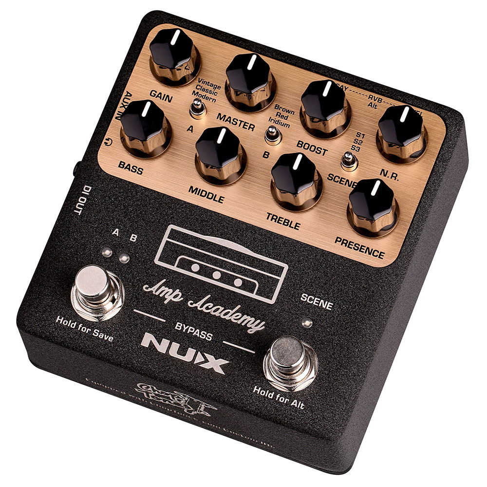 NUXから6つの伝説的なアンプをリアルに再現「Amp Academy」が発売！